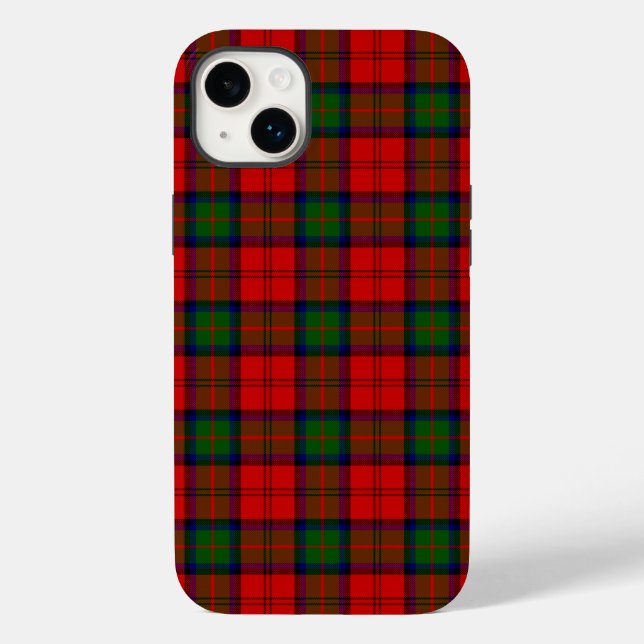 MacDuff tartan red green plaid Case-Mate iPhone Case (Back)