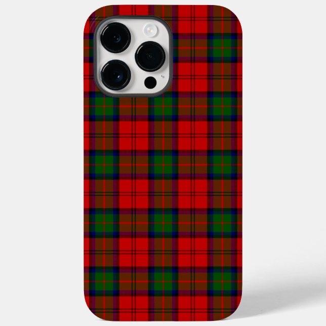 MacDuff tartan red green plaid Case-Mate iPhone Case (Back)