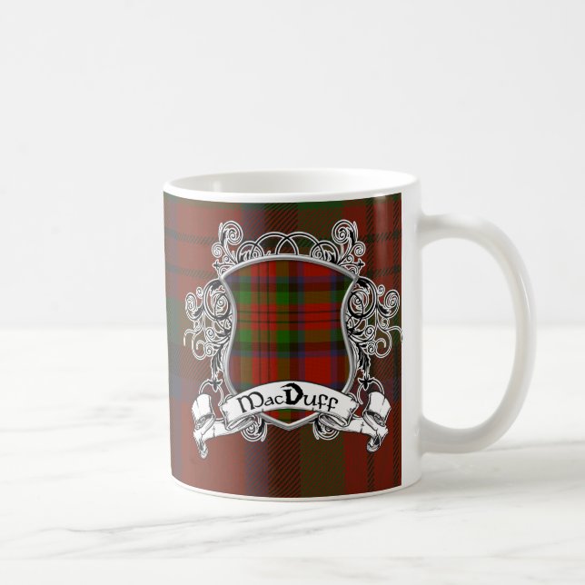 MacDuff Tartan Shield Coffee Mug (Right)