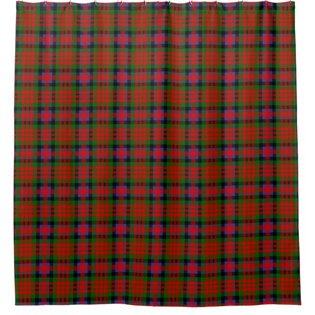 MacDuff Tartan Shower Curtain (Front)