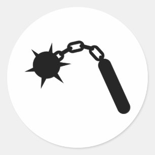 Mace Classic Round Sticker