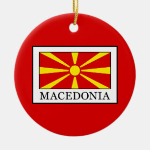 Macedonia Ceramic Tree Decoration