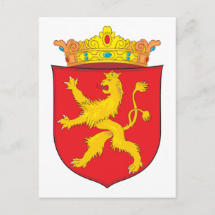 Macedonia Coat of Arms (1635) Postcard