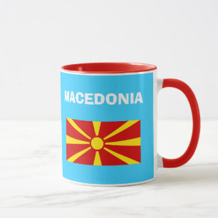 Macedonia Colourful Country Code Mug