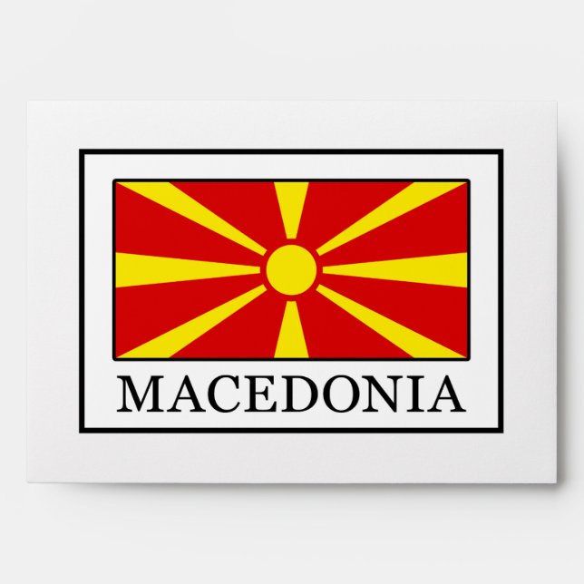 Macedonia Envelope (Front)