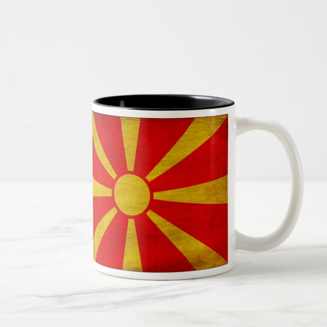 Macedonia Flag Mug (Right)