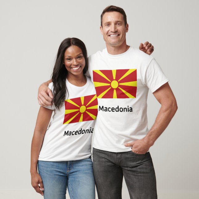 Macedonia Flag T-Shirt (Unisex)
