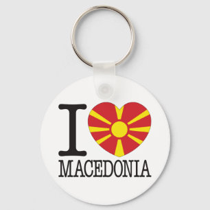 Macedonia Love v2 Key Ring