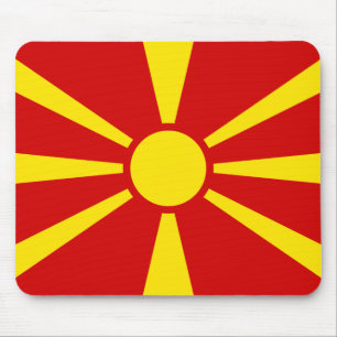 Macedonia (Macedonian) Flag Mouse Mat