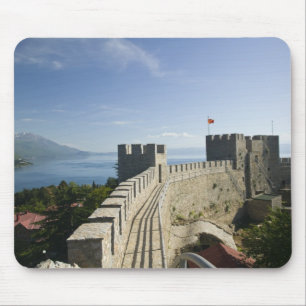 MACEDONIA, Ohrid. Car Samoil's Castle - Castle Mouse Mat