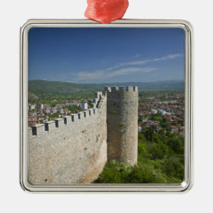 MACEDONIA, Ohrid. Car Samoil's Castle / Metal Tree Decoration