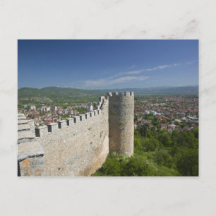 MACEDONIA, Ohrid. Car Samoil's Castle / Postcard