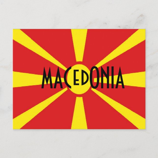 Macedonia postcard (Front)