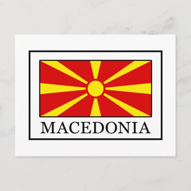 Macedonia Postcard (Front)