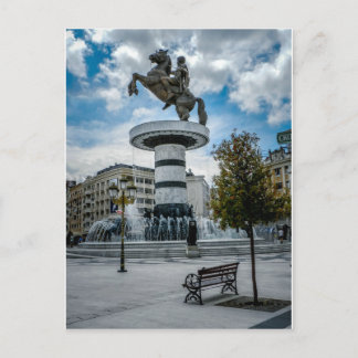 Macedonia Square, Skopje Postcard