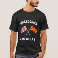 Macedonian American Flag
