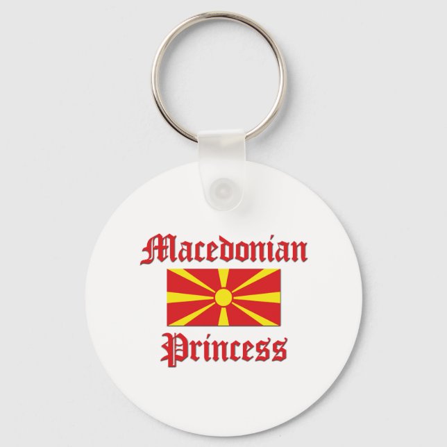 Macedonian Princess Key Ring (Front)