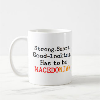macedonian strong coffee mug