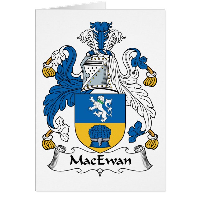 MacEwan Family Crest (Front)