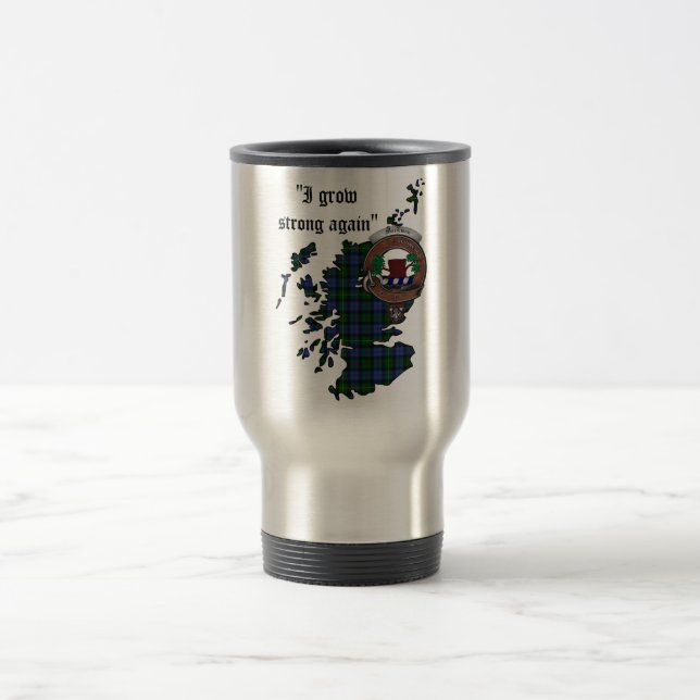 MacEwan/MacEwen Clan Badge Travel Mug (Center)