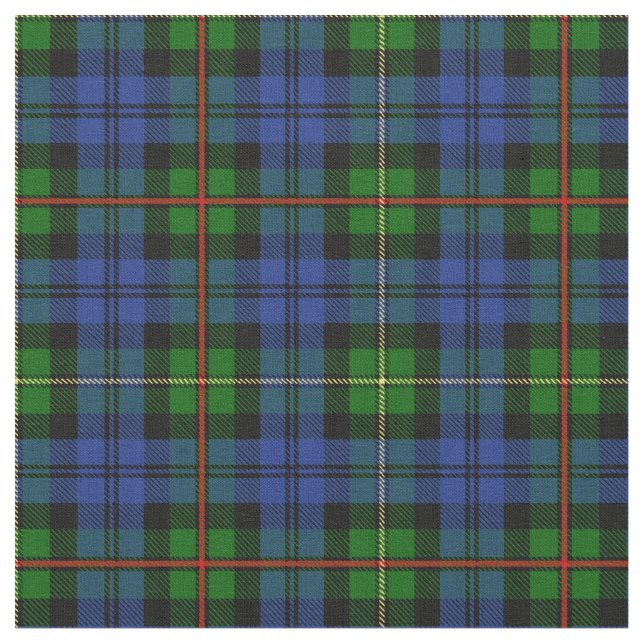MacEwan Tartan Print Fabric (Close Up)