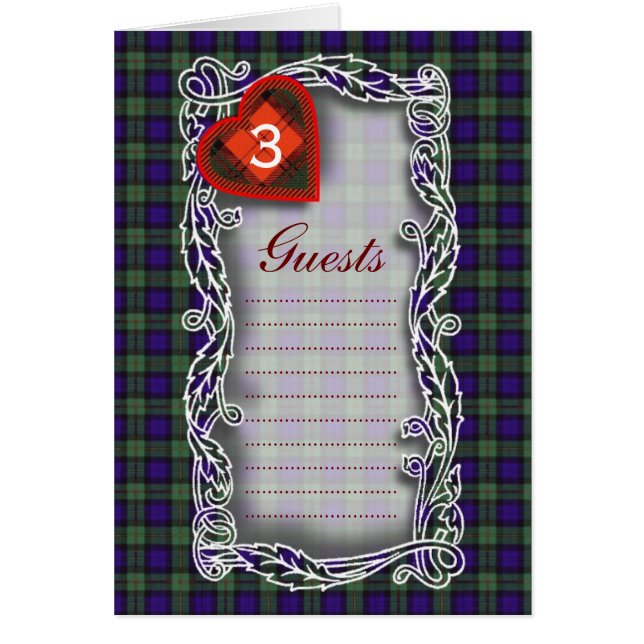 MacEwen Scottish Tartan (Front)