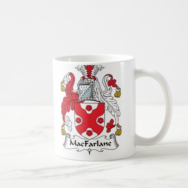 MacFarlane Family Crest Coffee Mug (Right)