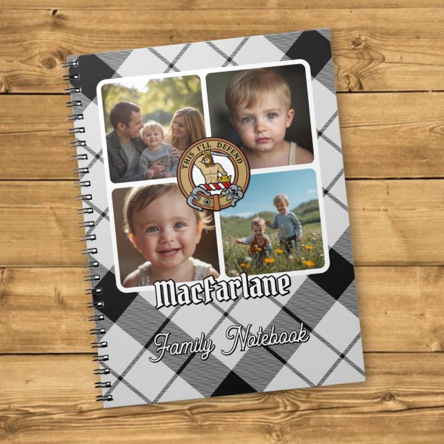 MacFarlane Family Photo Collage Notebook (Creator Uploaded)