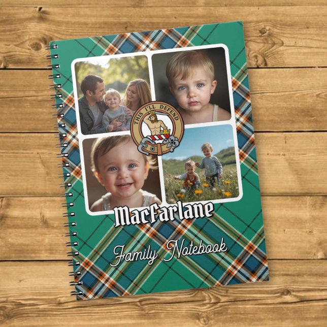 MacFarlane Family Photo Collage Notebook (Creator Uploaded)