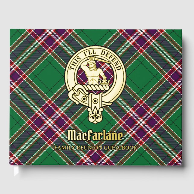 MacFarlane Family Reunion Guest Book (Front)