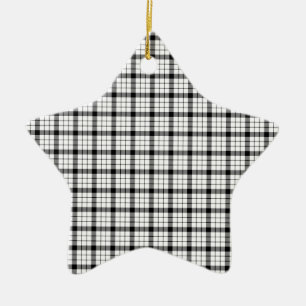 MacFarlane Tartan Ceramic Tree Decoration