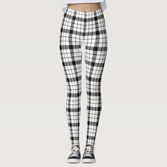 MacFarlane tartan plaid Leggings (Front)
