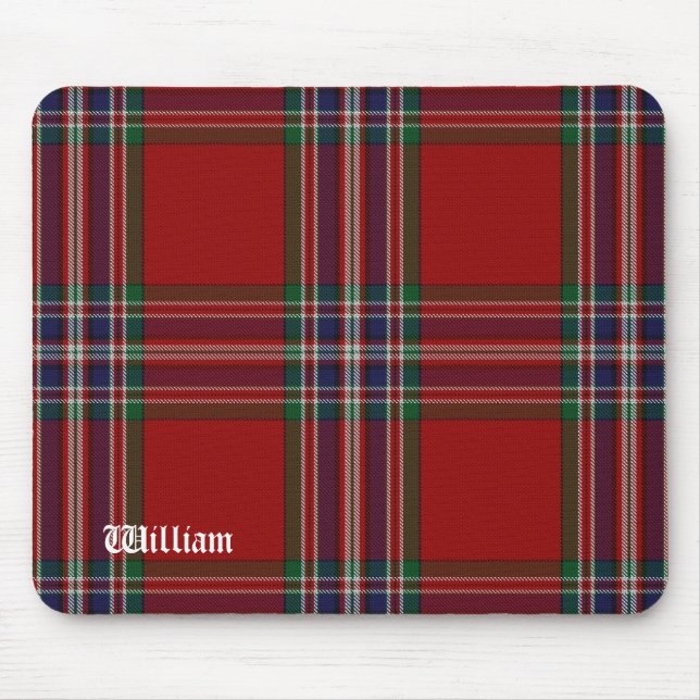 MacFarlane Tartan Plaid Mouse Pad (Front)