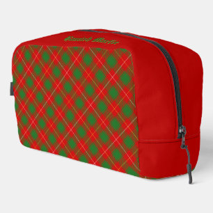 Macfie Clan Tartan Scottish Plaid Dopp Kit