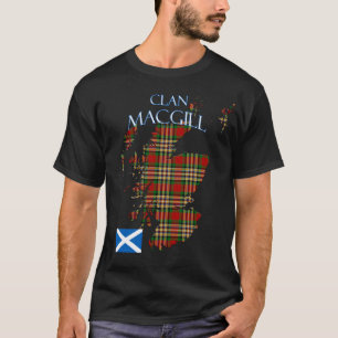 MacGill Scottish Clan Tartan Scotland T-Shirt