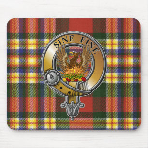 MacGill Tartan & Badge Mouse Mat