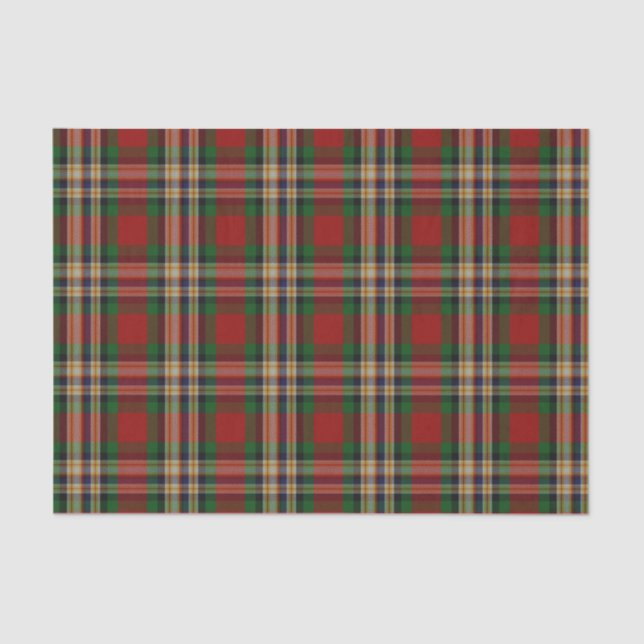 MacGill Tartan Plaid Tissue Paper (Front)