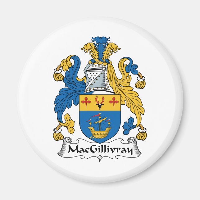 MacGillivray Family Crest Magnet (Front)