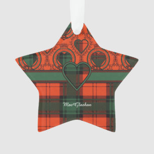 MacGlashan clan Plaid Scottish kilt tartan Ornament