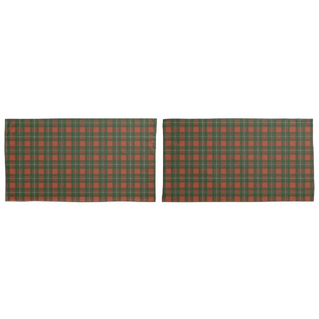 MacGregor Ancient Original Scottish Tartan Pillowcase (Front-Set)