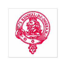 MacGregor Clan Crest Stamp (Choose Colour Ink)