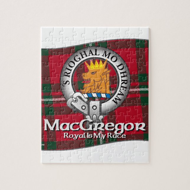MacGregor Clan Jigsaw Puzzle (Vertical)