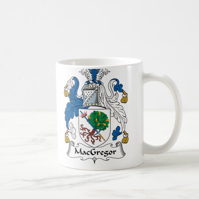 MacGregor Family Crest Coffee Mug (Right)