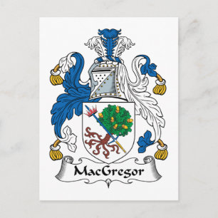 MacGregor Family Crest Postcard