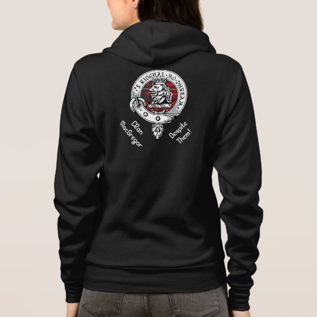 MacGregor Gal Clan MacGregor Despite Them Hoodie (Back)