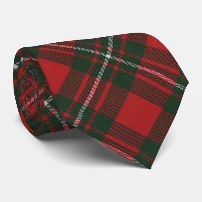 MacGregor Modern Original Scottish Tartan Tie (Rolled)