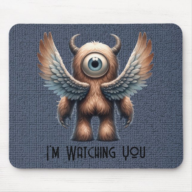 MacGregor - One-eyed Monster - Custom Mouse Pad (Front)