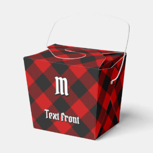 MacGregor Rob Roy Tartan Favour Box