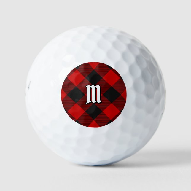 MacGregor Rob Roy Tartan Golf Balls (Front)