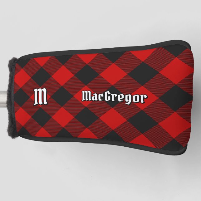 MacGregor Rob Roy Tartan Golf Head Cover (Front)